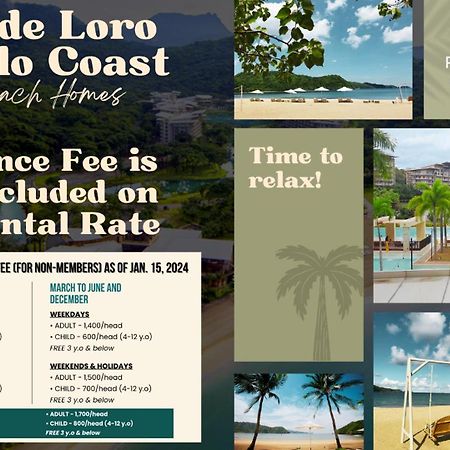 Pico De Loro Hamilo Coast By Beach Homes Nasugbu Luaran gambar